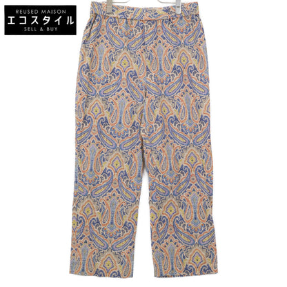 adeu アデウ ペイズリー コットンリネン イージーパンツ ボトムス 1