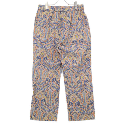 adeu アデウ ペイズリー コットンリネン イージーパンツ ボトムス 1