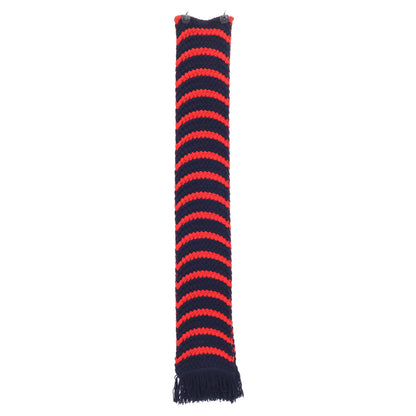 ALANUI アラヌイ 【新品】LWMA011F23KNI002 NAVIGATORS SCARF ボーダー フリンジ マフラー O/S