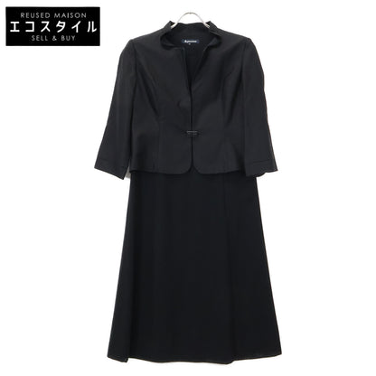 Aquascutum アクアスキュータム 【美品】フォーマル ジャケットドッキング ワンピース 9