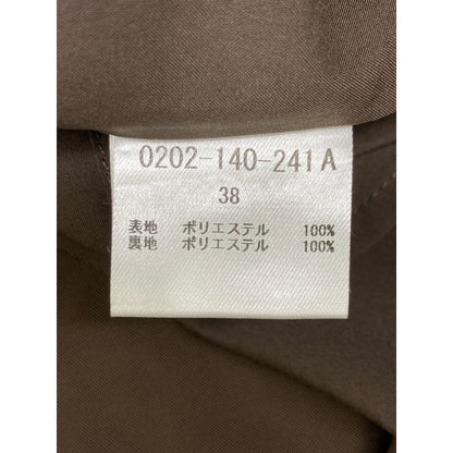 DOUBLE STANDARD CLOTHING ダブルスタンダードクロージング 24年製 ﾌﾞﾗｳﾝ ﾀｯｸ入りﾎﾞﾘｭｰﾑｽｶｰﾄ スカート 38