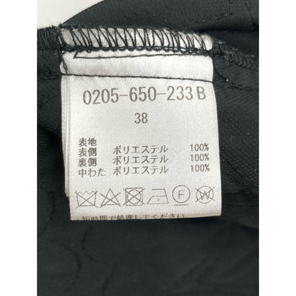 DOUBLE STANDARD CLOTHING ダブルスタンダードクロージング ブラック ハートキルティングショートジャケット ジャケット 38