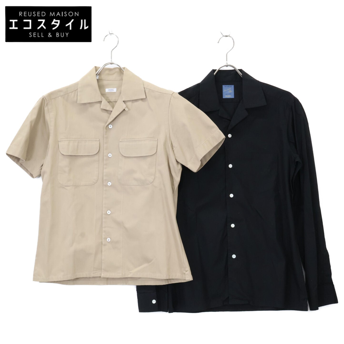 BARBA バルバ ｳﾞｨﾝﾃｰｼﾞ ｼｬﾂ 長袖ｼｬﾂ 計2点 トップス 39／15