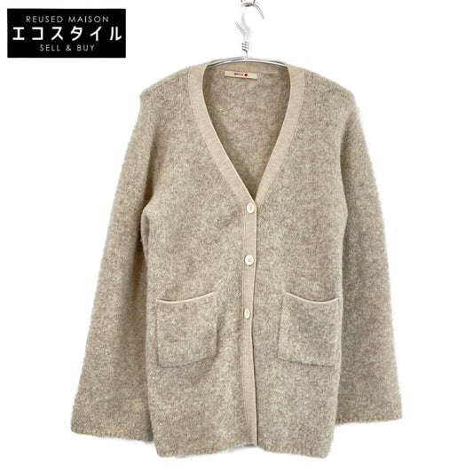 BACCA バッカ ﾍﾞｰｼﾞｭ ﾍﾞﾋﾞｰｱﾙﾊﾟｶﾙｰﾌﾟ ﾍﾞﾙﾄｶｰﾃﾞｨｶﾞﾝ トップス S