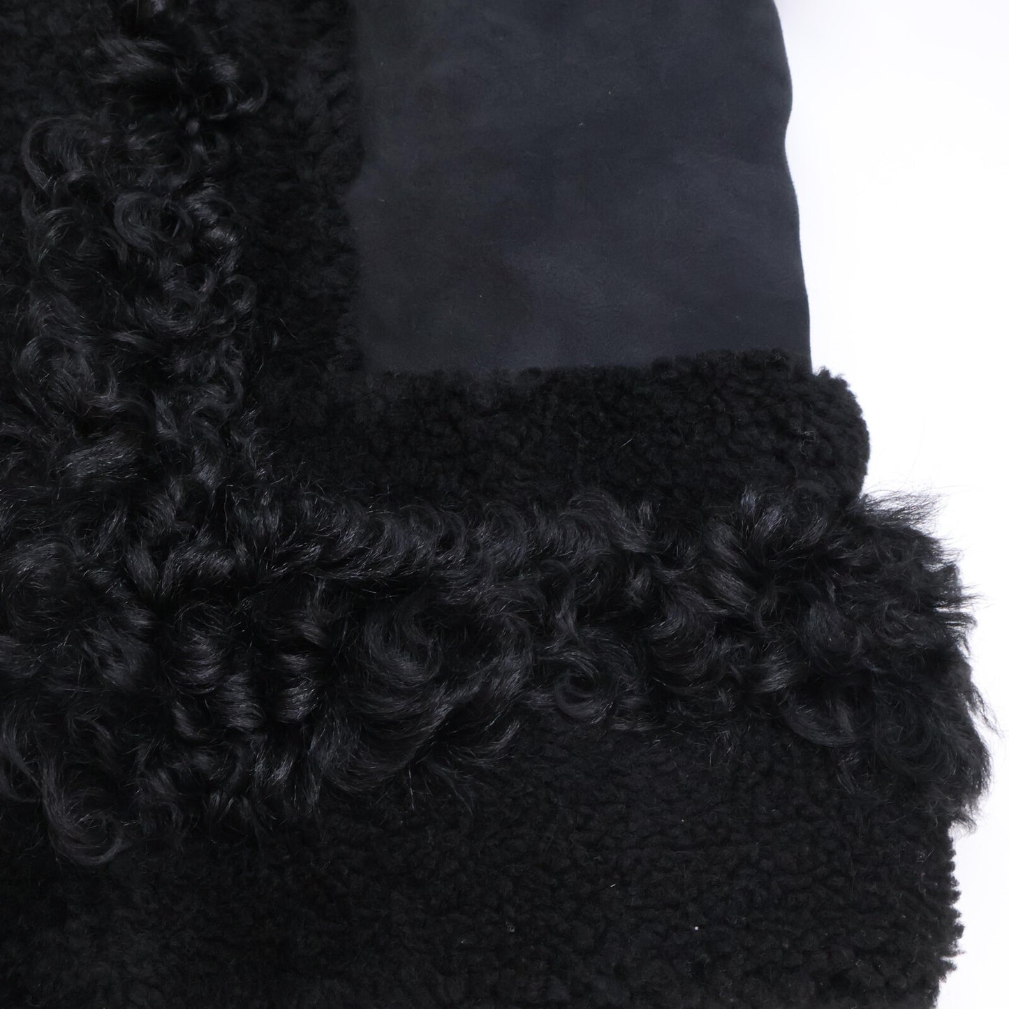 DIESEL BlackGold ディーゼルブラックゴールド 【美品/国内正規】00SFI9 BGMDIFW18 ラム ムートン ファー コート 44