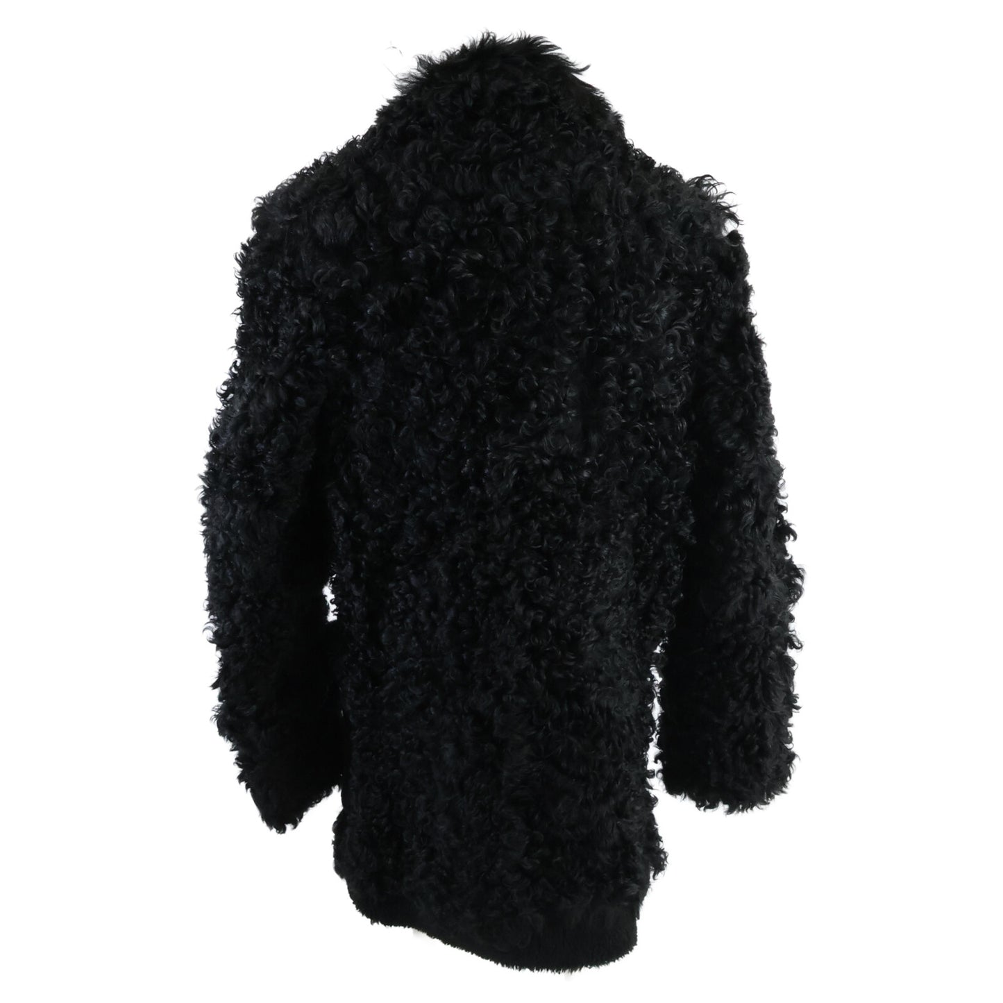 DIESEL BlackGold ディーゼルブラックゴールド 【美品/国内正規】00SFI9 BGMDIFW18 ラム ムートン ファー コート 44