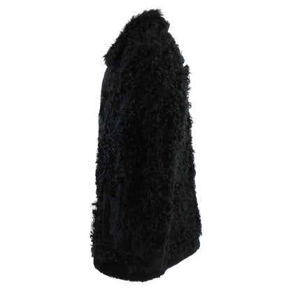 DIESEL BlackGold ディーゼルブラックゴールド 【美品/国内正規】00SFI9 BGMDIFW18 ラム ムートン ファー コート 44