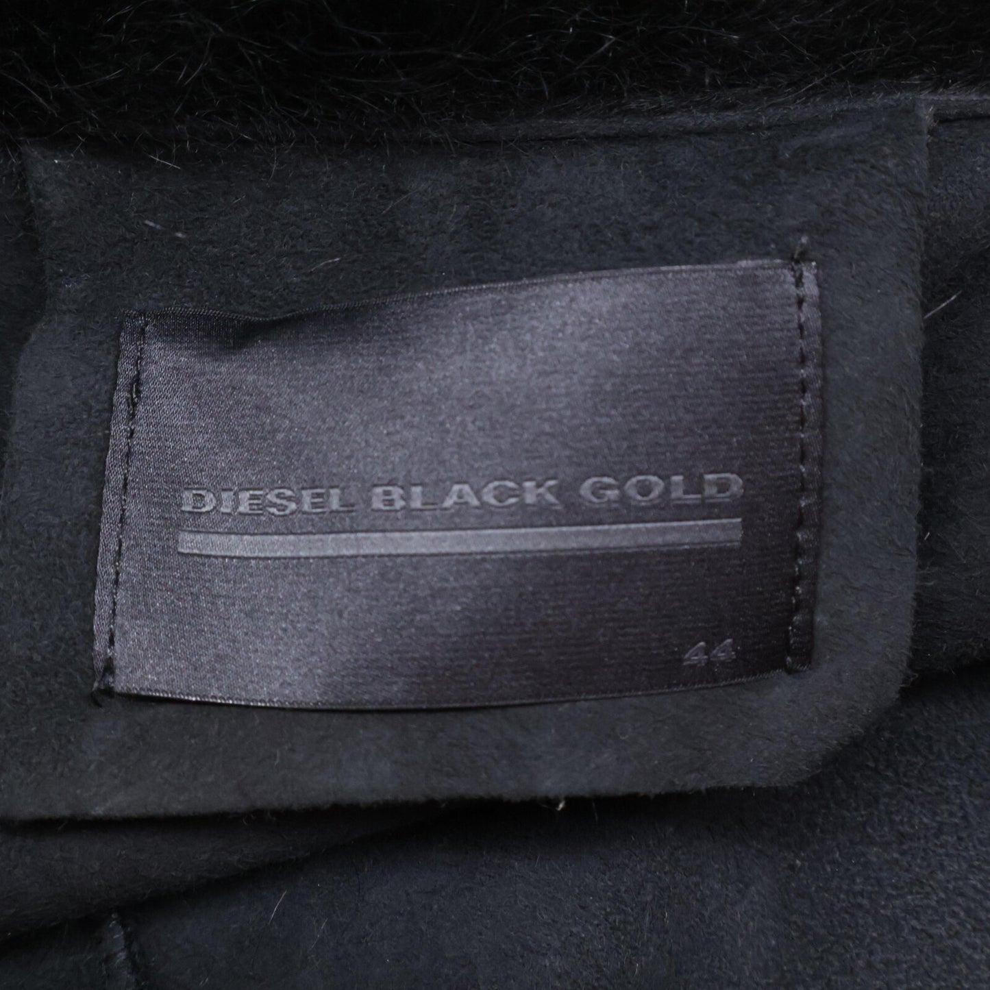DIESEL BlackGold ディーゼルブラックゴールド 【美品/国内正規】00SFI9 BGMDIFW18 ラム ムートン ファー コート 44