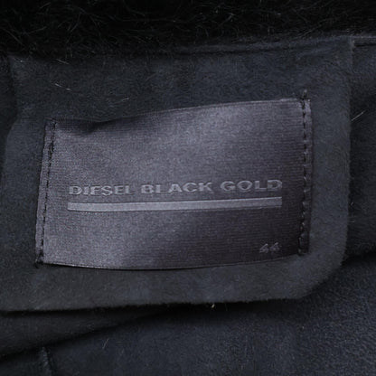 DIESEL BlackGold ディーゼルブラックゴールド 【美品/国内正規】00SFI9 BGMDIFW18 ラム ムートン ファー コート 44