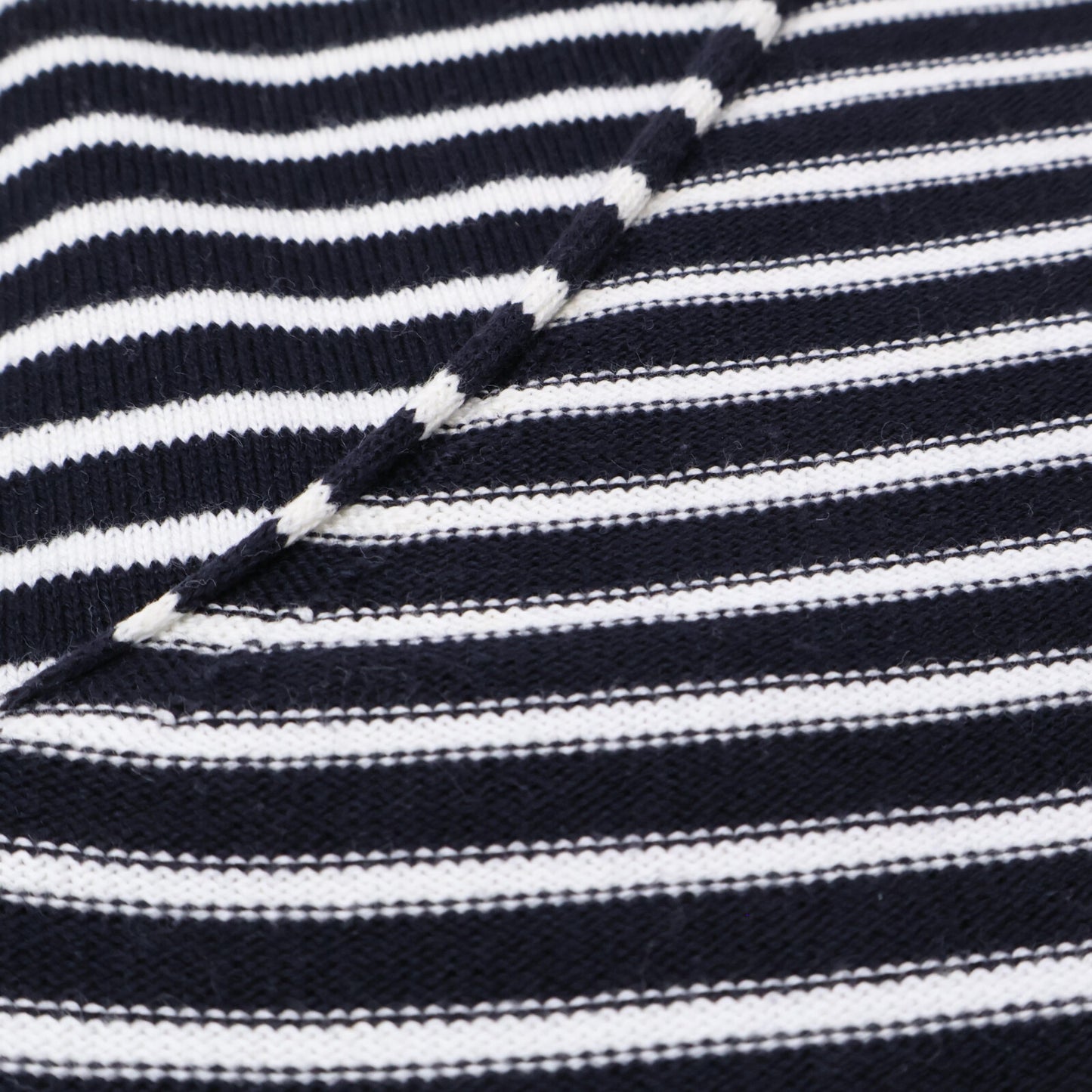 YURI+PARK ユリパーク 【美品】6517-343-0253 ボーダー Vネック ニットセーター/ トップス ※サイズの表記はございません。