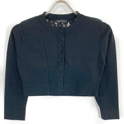 YOKOCHAN ヨーコチャン 【美品】YCN-416-041 レース/ニット切替 クルーネック ニット トップス 36