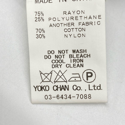 YOKOCHAN ヨーコチャン 【美品】YCN-416-041 レース/ニット切替 クルーネック ニット トップス 36