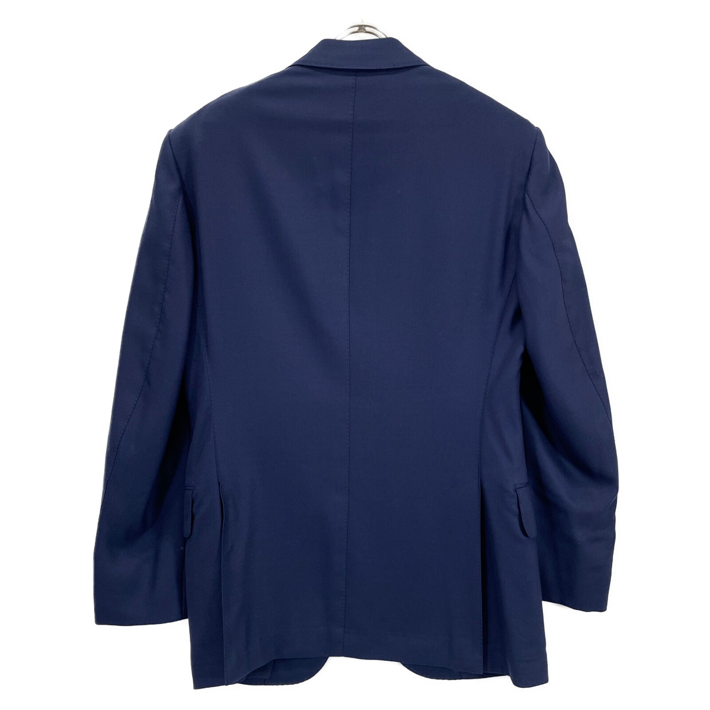 TOMORROWLAND トゥモローランド ﾈｲﾋﾞｰ ｾﾞﾆｱ COOL EFFECT生地 段返り3B ｼﾝｸﾞﾙ ｼﾞｬｹｯﾄ ジャケット 46