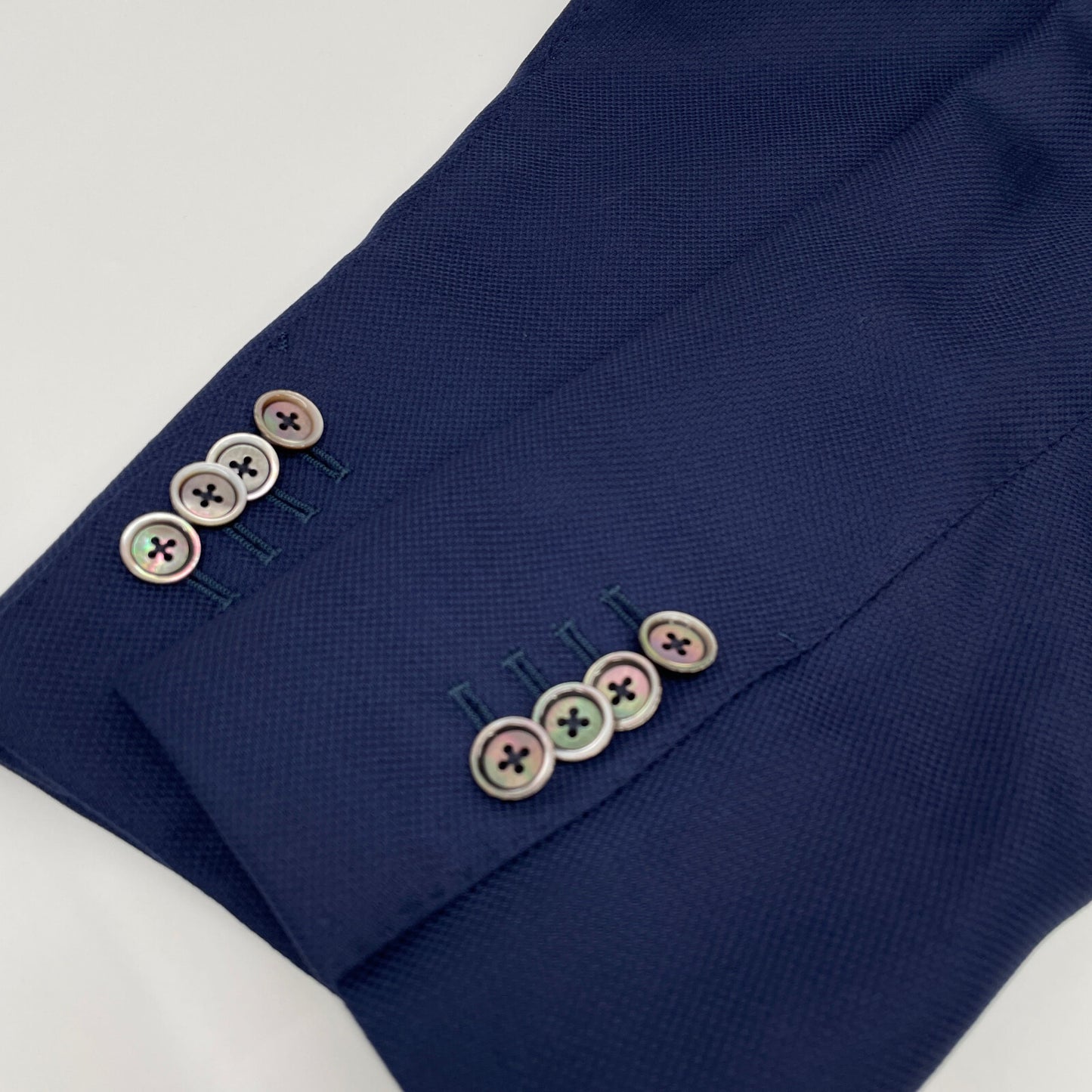 TOMORROWLAND トゥモローランド ﾈｲﾋﾞｰ ｾﾞﾆｱ COOL EFFECT生地 段返り3B ｼﾝｸﾞﾙ ｼﾞｬｹｯﾄ ジャケット 46