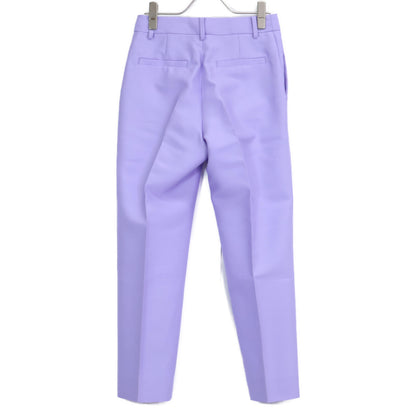 UNITED ARROWS ユナイテッドアローズ ﾗｲﾄﾊﾟｰﾌﾟﾙ ｳｰﾙ ｼﾙｸ ﾂｲﾙ ﾃｰﾊﾟｰﾄﾞ ﾊﾟﾝﾂ ボトムス 34