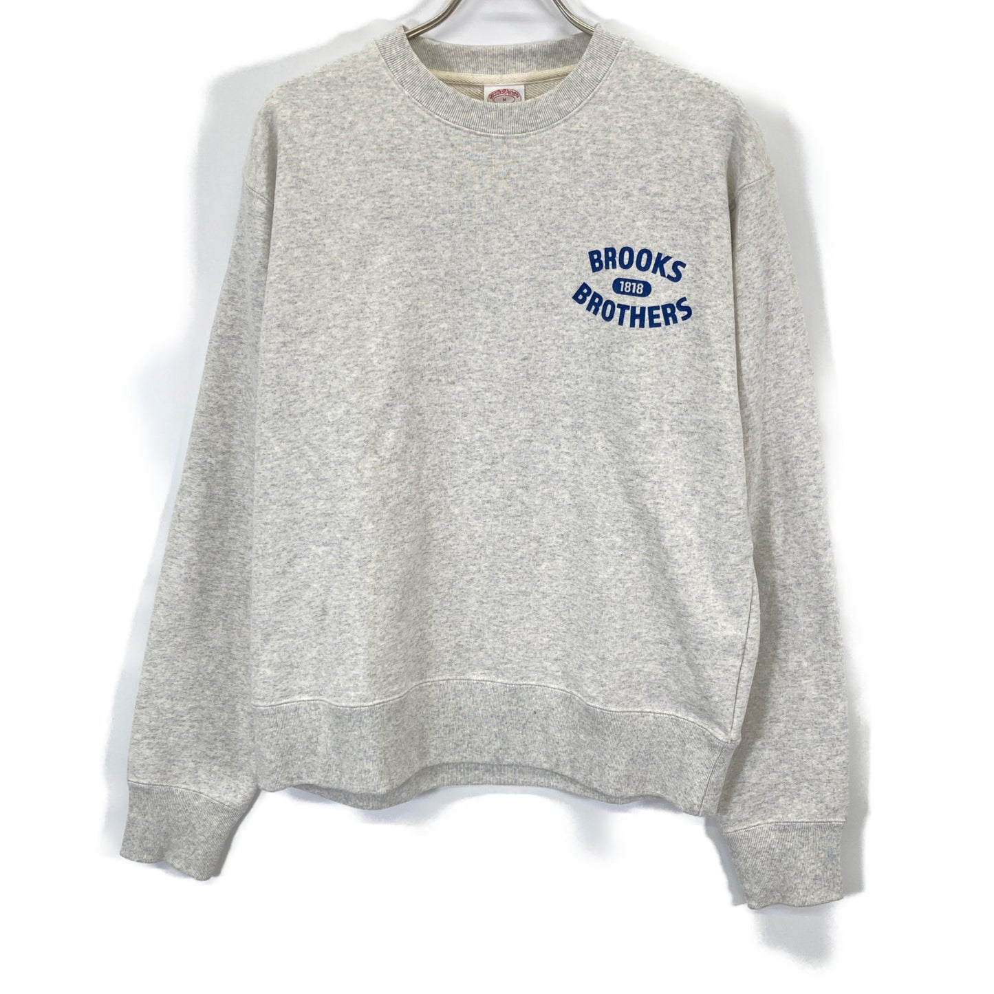 Brooks Brothers ブルックスブラザーズ ｸﾞﾚｰ 330000426 ﾌﾚﾝﾁﾃﾘｰ ﾛｺﾞ ｽｳｪｯﾄｼｬﾂ トップス M