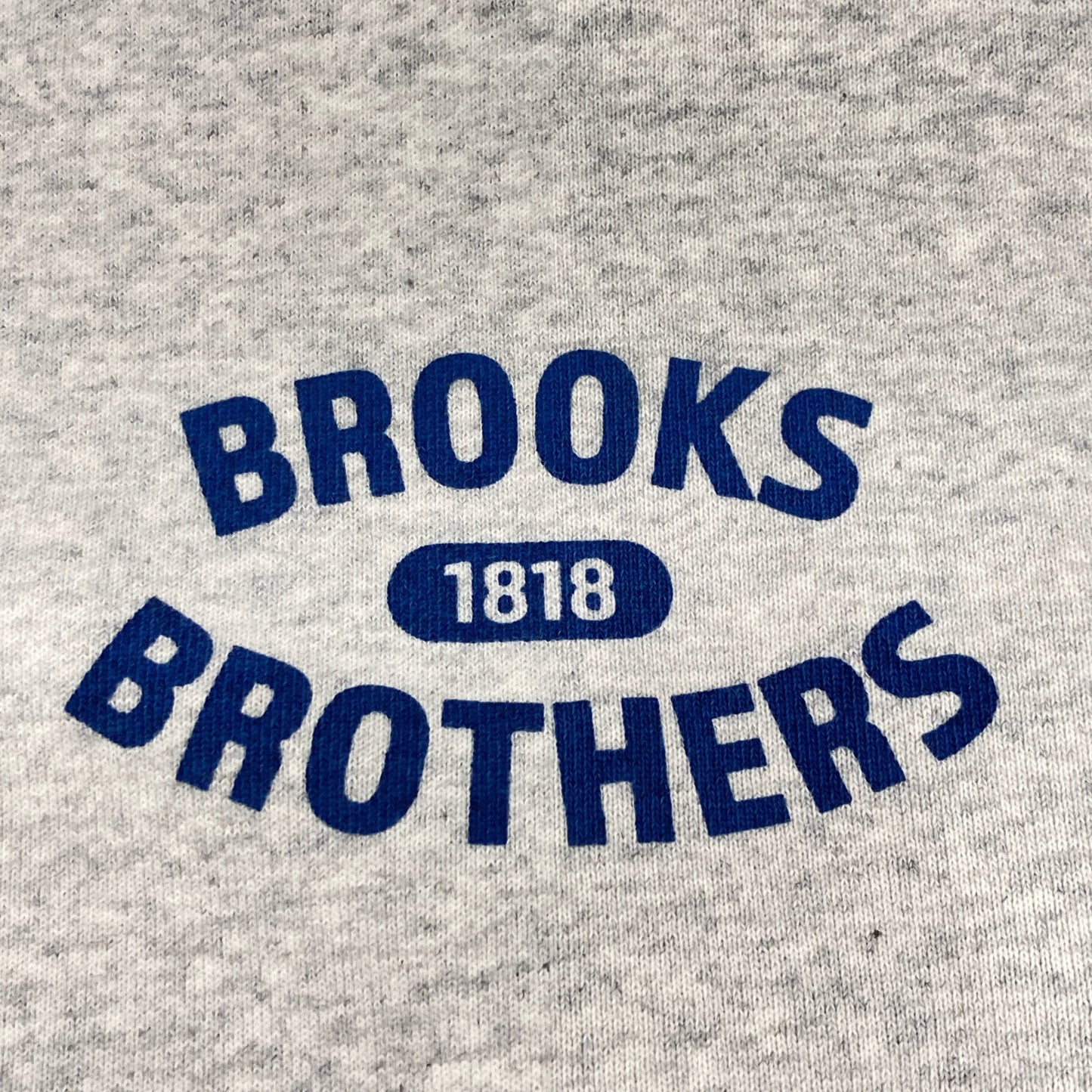 Brooks Brothers ブルックスブラザーズ ｸﾞﾚｰ 330000426 ﾌﾚﾝﾁﾃﾘｰ ﾛｺﾞ ｽｳｪｯﾄｼｬﾂ トップス M