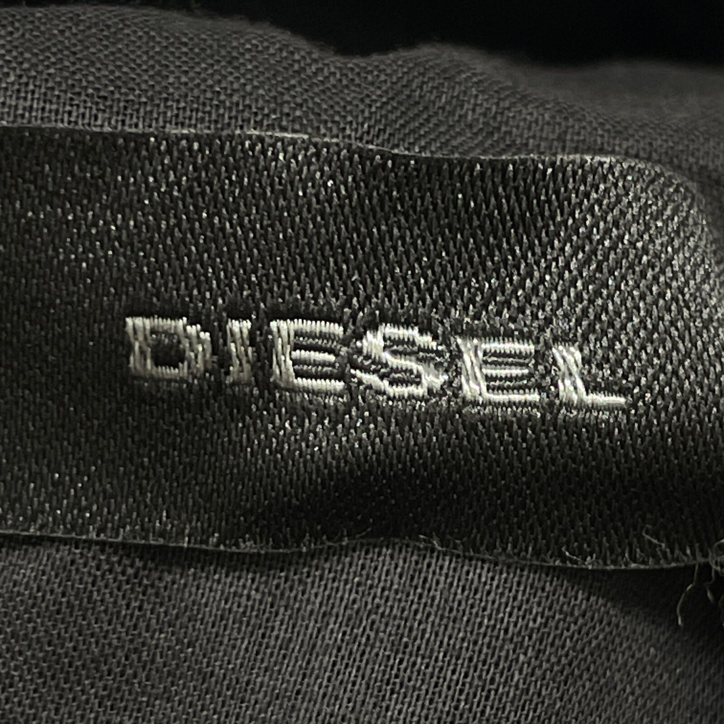 DIESEL ディーゼル 00SG95 ワンショルダー フリル ワンピース ワンピース M