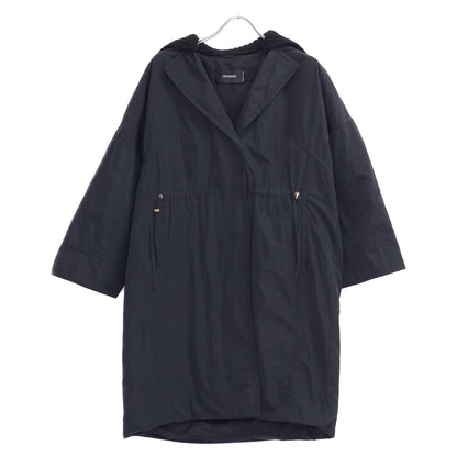 CIVIDINI チヴィディーニ MPM7205001 ﾌﾞﾗｯｸ ﾌｰﾃﾞｨｰ ｼﾞｬｹｯﾄ コート 40