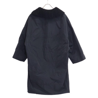 CIVIDINI チヴィディーニ MPM7205001 ﾌﾞﾗｯｸ ﾌｰﾃﾞｨｰ ｼﾞｬｹｯﾄ コート 40