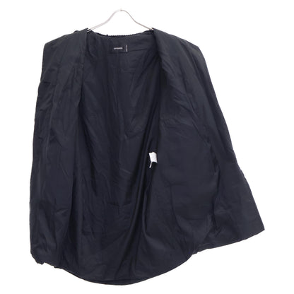 CIVIDINI チヴィディーニ MPM7205001 ﾌﾞﾗｯｸ ﾌｰﾃﾞｨｰ ｼﾞｬｹｯﾄ コート 40