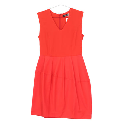 YOKOCHAN ヨーコチャン レッド YCD-13SSC-020 ノースリーブ バイカラー ワンピース ワンピース 38