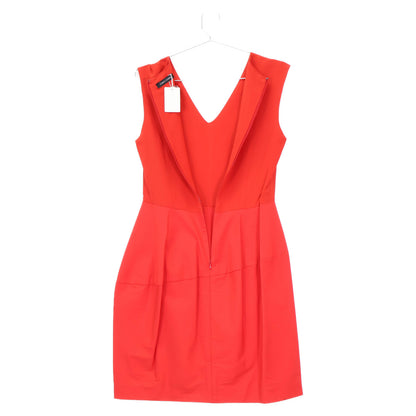 YOKOCHAN ヨーコチャン レッド YCD-13SSC-020 ノースリーブ バイカラー ワンピース ワンピース 38