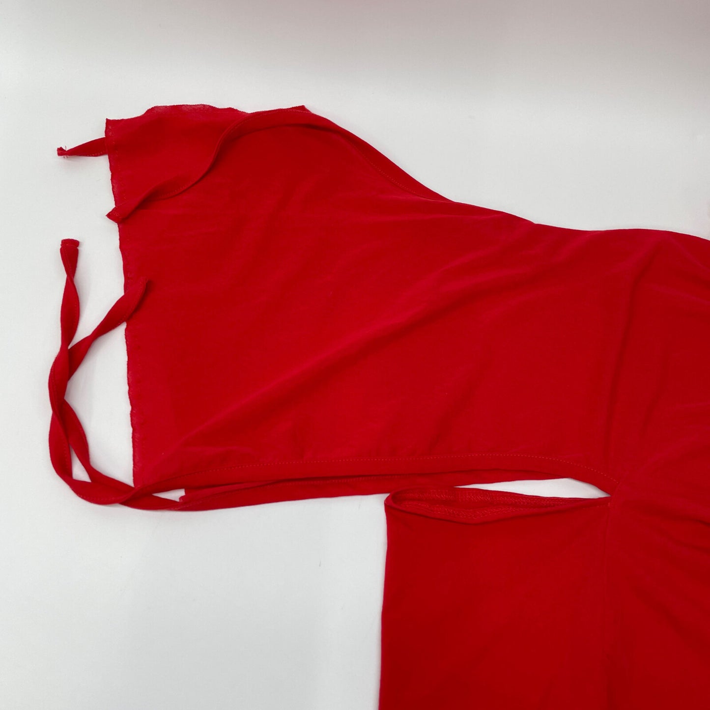 Yohji Yamamoto ヨウジヤマモト 22SS FG-T72-990 ﾚｯﾄﾞ COSMORAMA PLAIN STITCH DESIGN HEM PO トップス 2