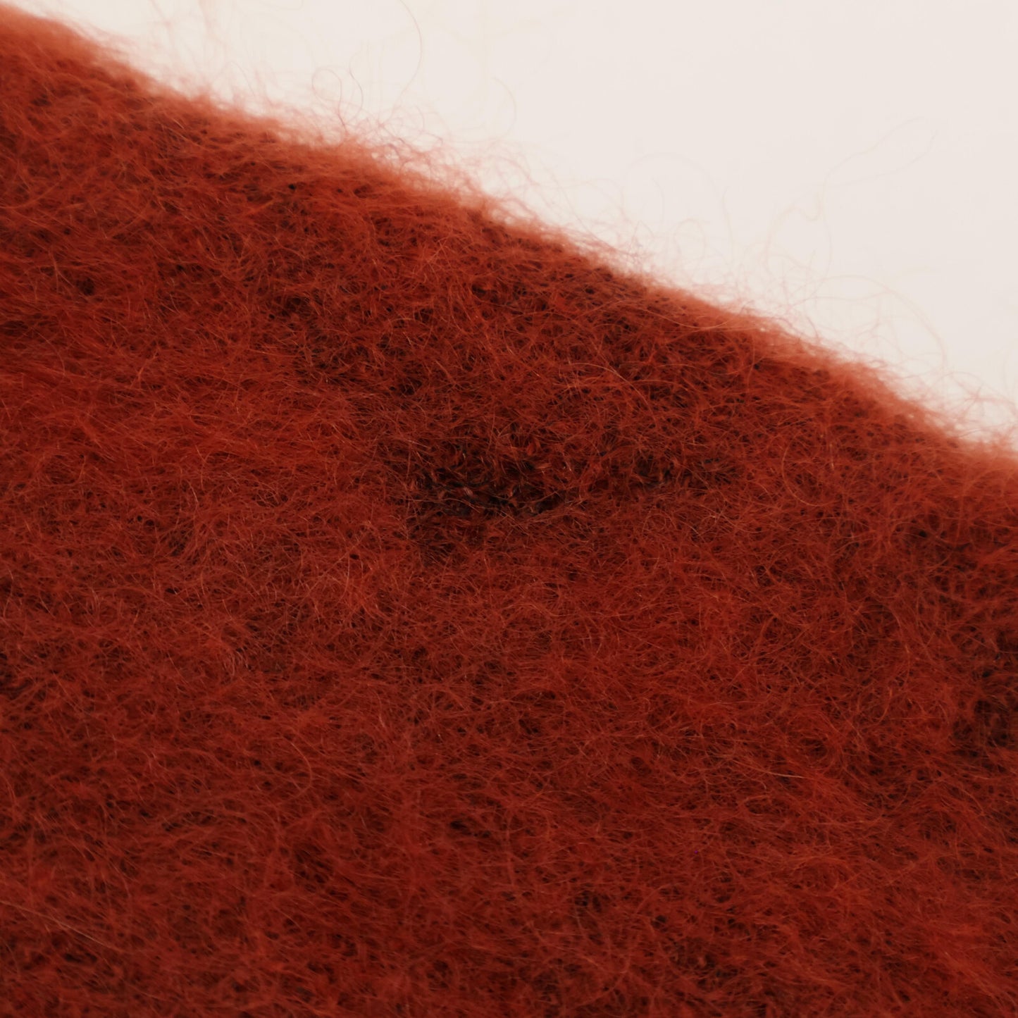 S'YTE サイト UV-K06-616 ブラック×レッド モヘアニット トップス 3