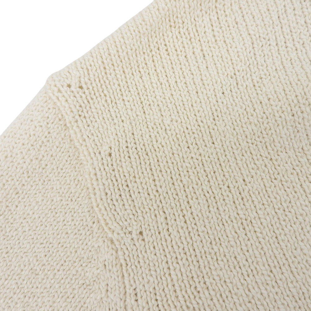 Theory セオリー Wave Boucle OW LS Pullover トップス レディース ホワイト×ネイビー P 24SS トップス P