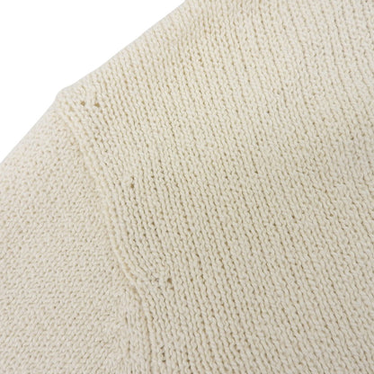 Theory セオリー Wave Boucle OW LS Pullover トップス レディース ホワイト×ネイビー P 24SS トップス P