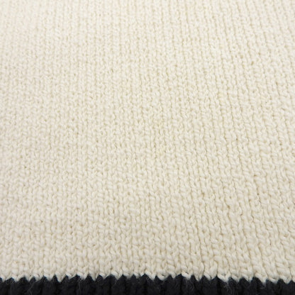 Theory セオリー Wave Boucle OW LS Pullover トップス レディース ホワイト×ネイビー P 24SS トップス P