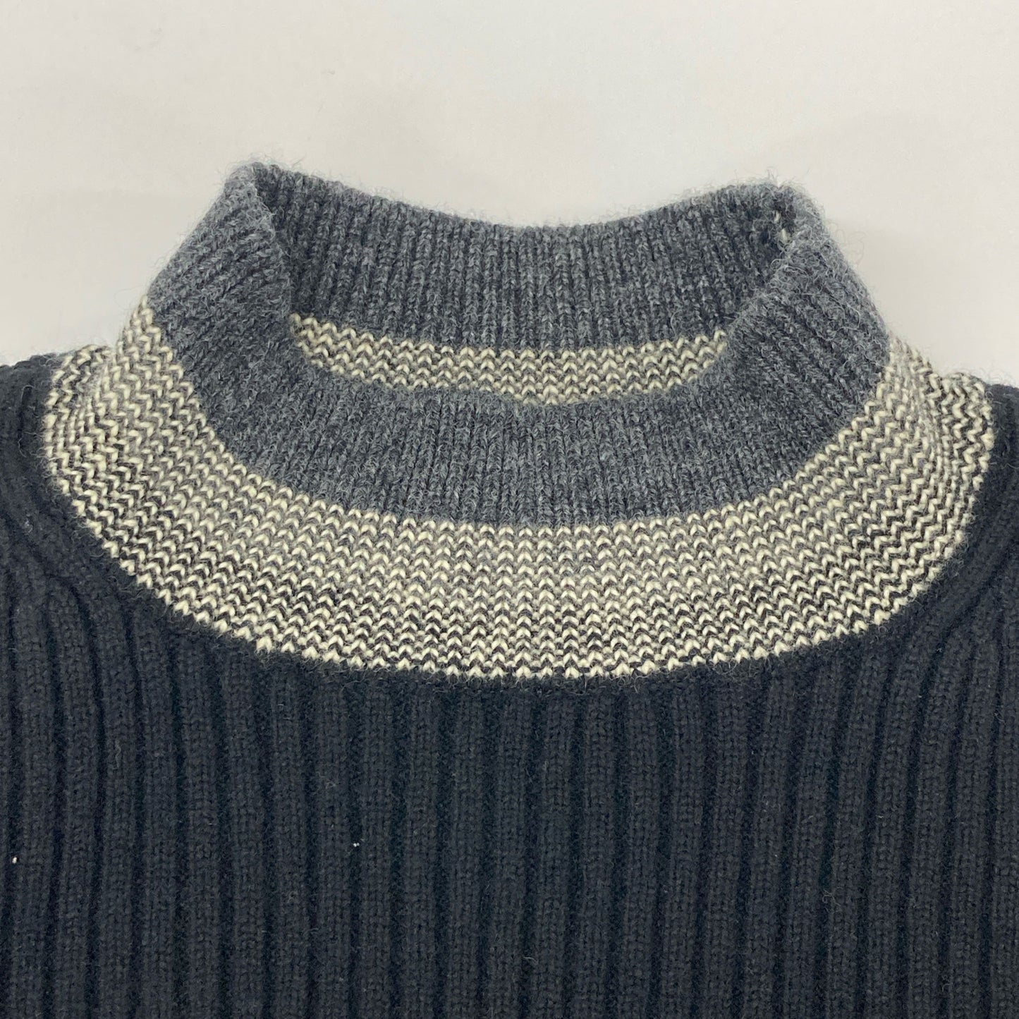 UNITED TOKYO ユナイテッドトウキョウ ﾌﾞﾗｯｸ 143330008 ｳｰﾙ混 ｺｸｰﾝｼｮﾙﾀﾞｰ ﾆｯﾄ トップス FREE