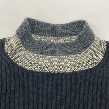 UNITED TOKYO ユナイテッドトウキョウ ﾌﾞﾗｯｸ 143330008 ｳｰﾙ混 ｺｸｰﾝｼｮﾙﾀﾞｰ ﾆｯﾄ トップス FREE