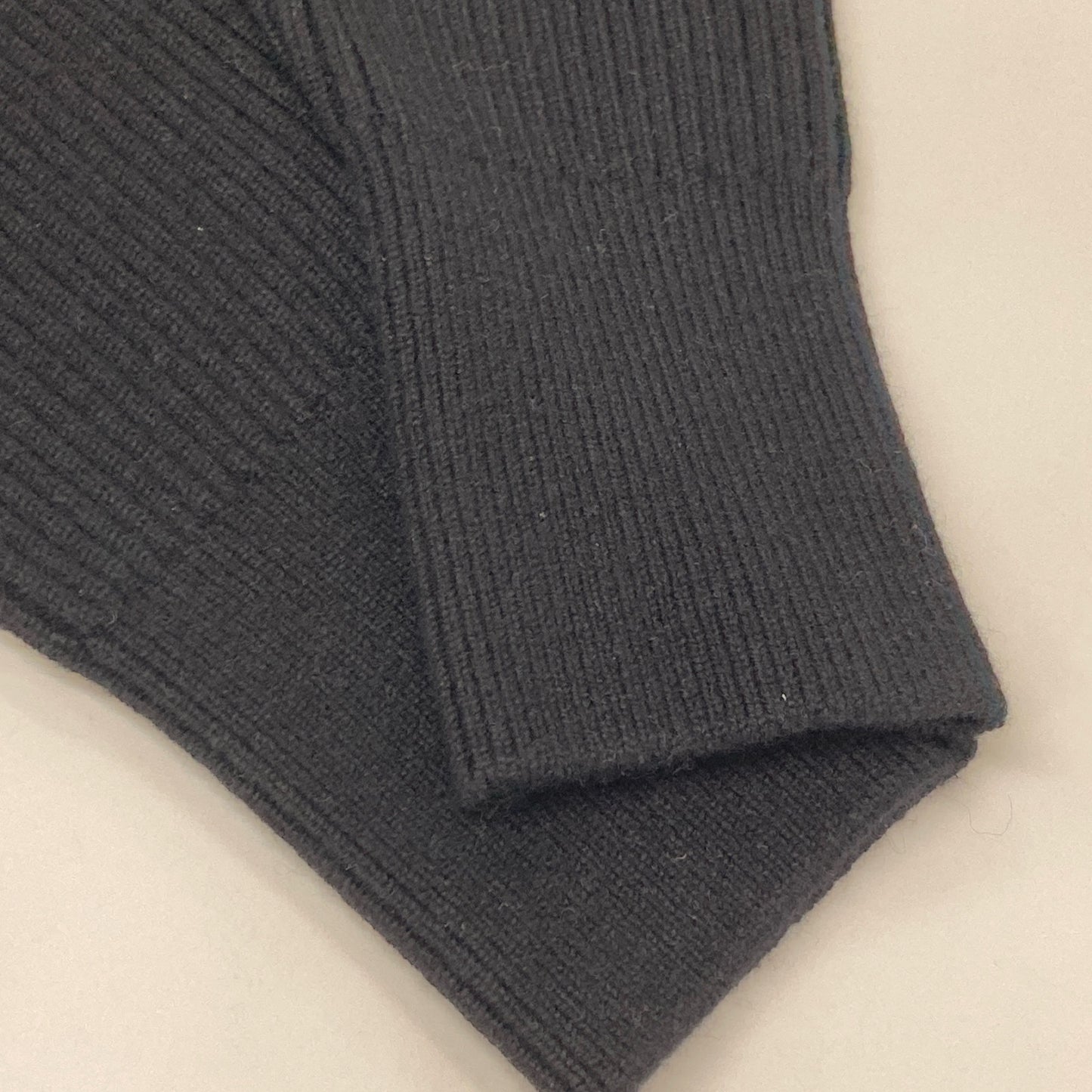 UNITED TOKYO ユナイテッドトウキョウ ﾌﾞﾗｯｸ 143330008 ｳｰﾙ混 ｺｸｰﾝｼｮﾙﾀﾞｰ ﾆｯﾄ トップス FREE