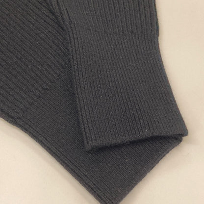 UNITED TOKYO ユナイテッドトウキョウ ﾌﾞﾗｯｸ 143330008 ｳｰﾙ混 ｺｸｰﾝｼｮﾙﾀﾞｰ ﾆｯﾄ トップス FREE