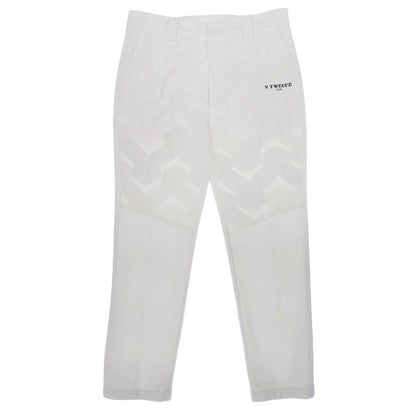 V12 ヴィートゥエルブ 中綿 ゴルフ ストレッチ パンツ ボトムス メンズ ホワイト L VLX2120-PN01 ボトムス L