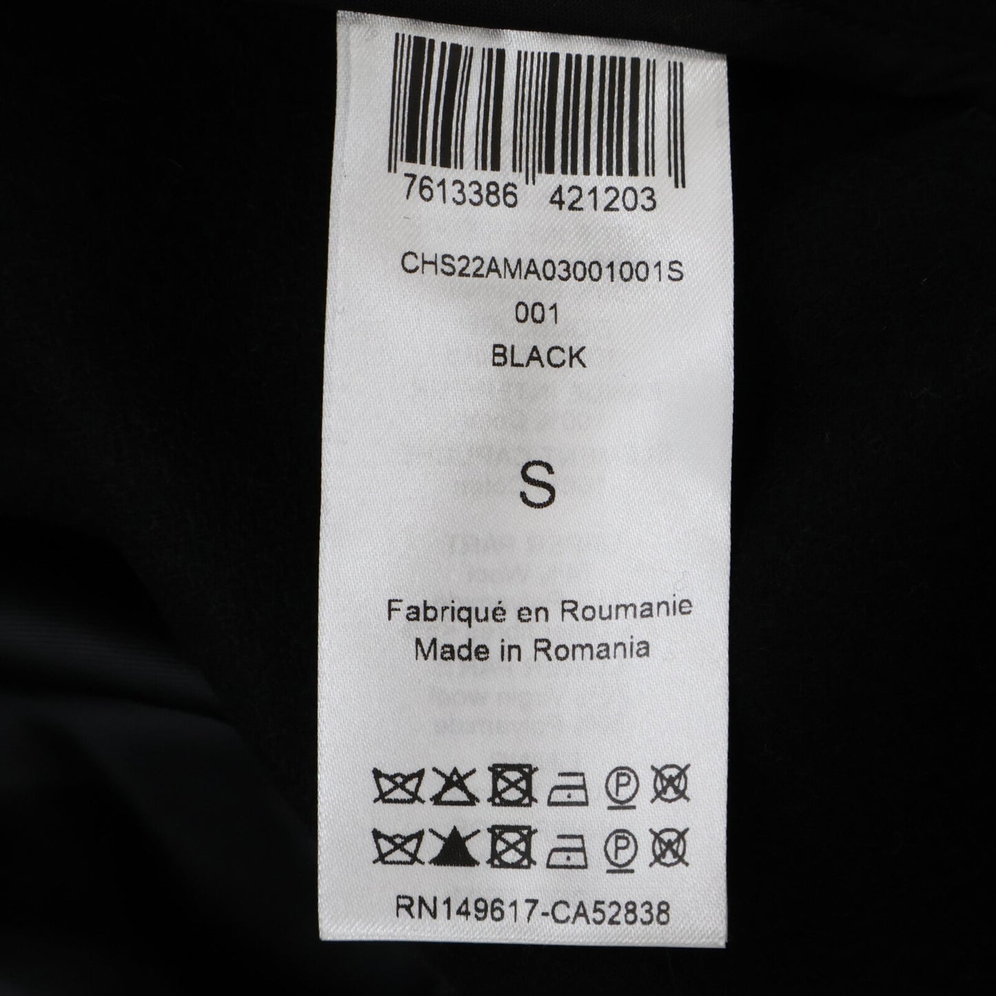 SEE BY CHLOE シーバイクロエ 【美品】CHS22AMA03001001S ウール ツートン ポンチョ/ ジャケット S