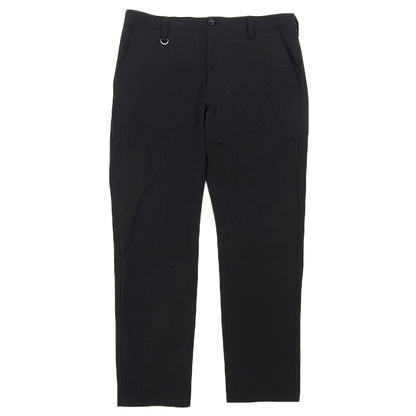 uniform experiment ユニフォームエクスペリメント 美品 CARROT FIT CROPPED PANTS ナイロン ボトムス メンズ ブラック 4 UE-202024 20AW ボトムス 4