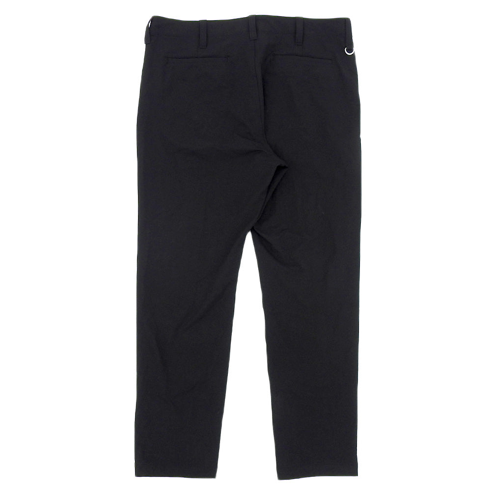 uniform experiment ユニフォームエクスペリメント 美品 CARROT FIT CROPPED PANTS ナイロン ボトムス メンズ ブラック 4 UE-202024 20AW ボトムス 4