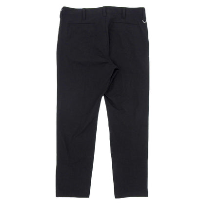 uniform experiment ユニフォームエクスペリメント 美品 CARROT FIT CROPPED PANTS ナイロン ボトムス メンズ ブラック 4 UE-202024 20AW ボトムス 4
