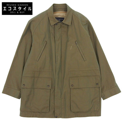 Burberry's バーバリーズ コットン100% 玉虫 ノヴァチェック ライナー付き ブルゾン ジャケット メンズ カーキ Medium ジャケット M