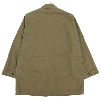 Burberry's バーバリーズ コットン100% 玉虫 ノヴァチェック ライナー付き ブルゾン ジャケット メンズ カーキ Medium ジャケット M