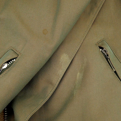 Burberry's バーバリーズ コットン100% 玉虫 ノヴァチェック ライナー付き ブルゾン ジャケット メンズ カーキ Medium ジャケット M