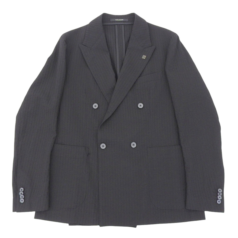 TAGLIATORE タリアトーレ G-GLEN2DK ウール 4B ダブルジャケット メンズ ブラック 46 ジャケット 46