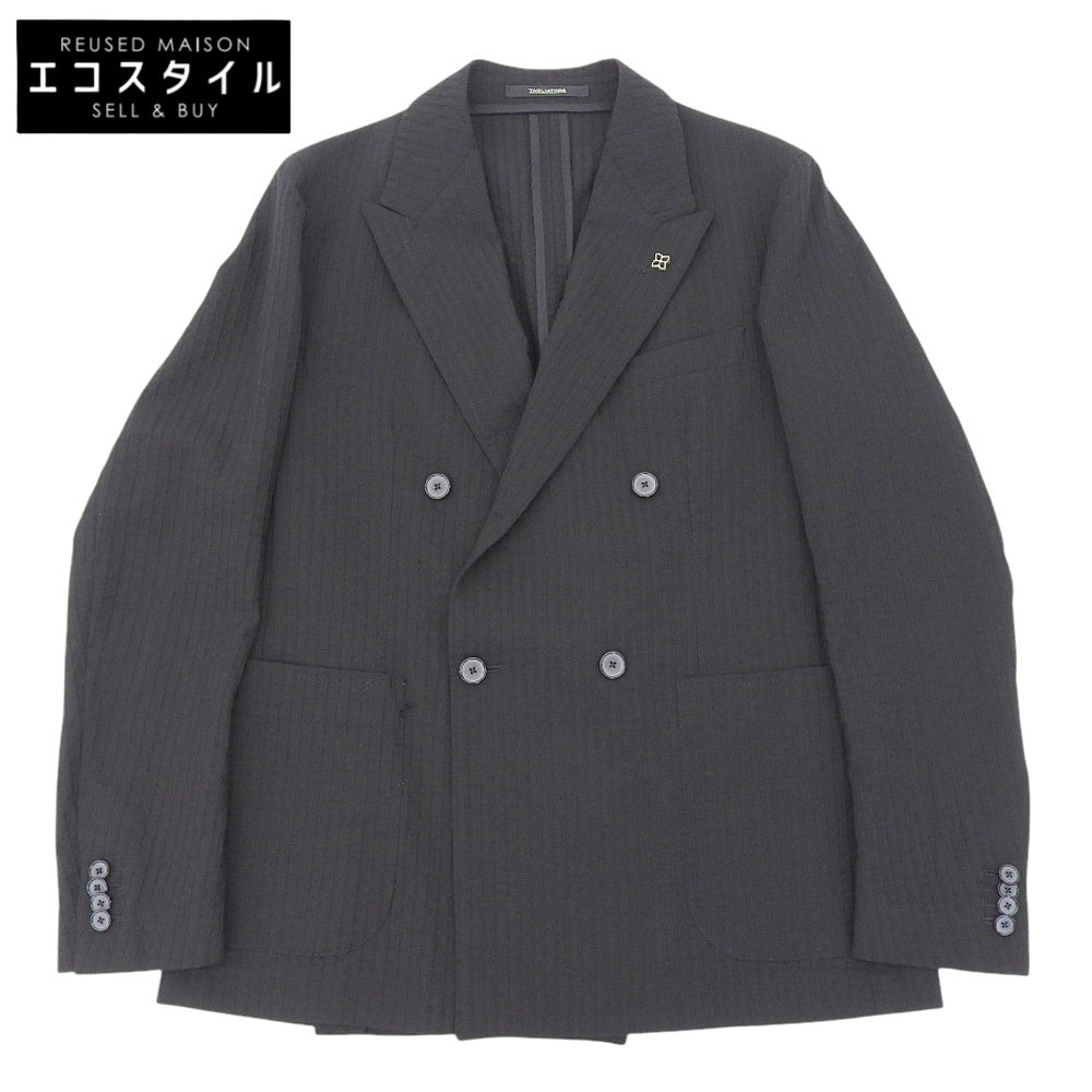 TAGLIATORE タリアトーレ G-GLEN2DK ウール 4B ダブルジャケット メンズ ブラック 46 ジャケット 46