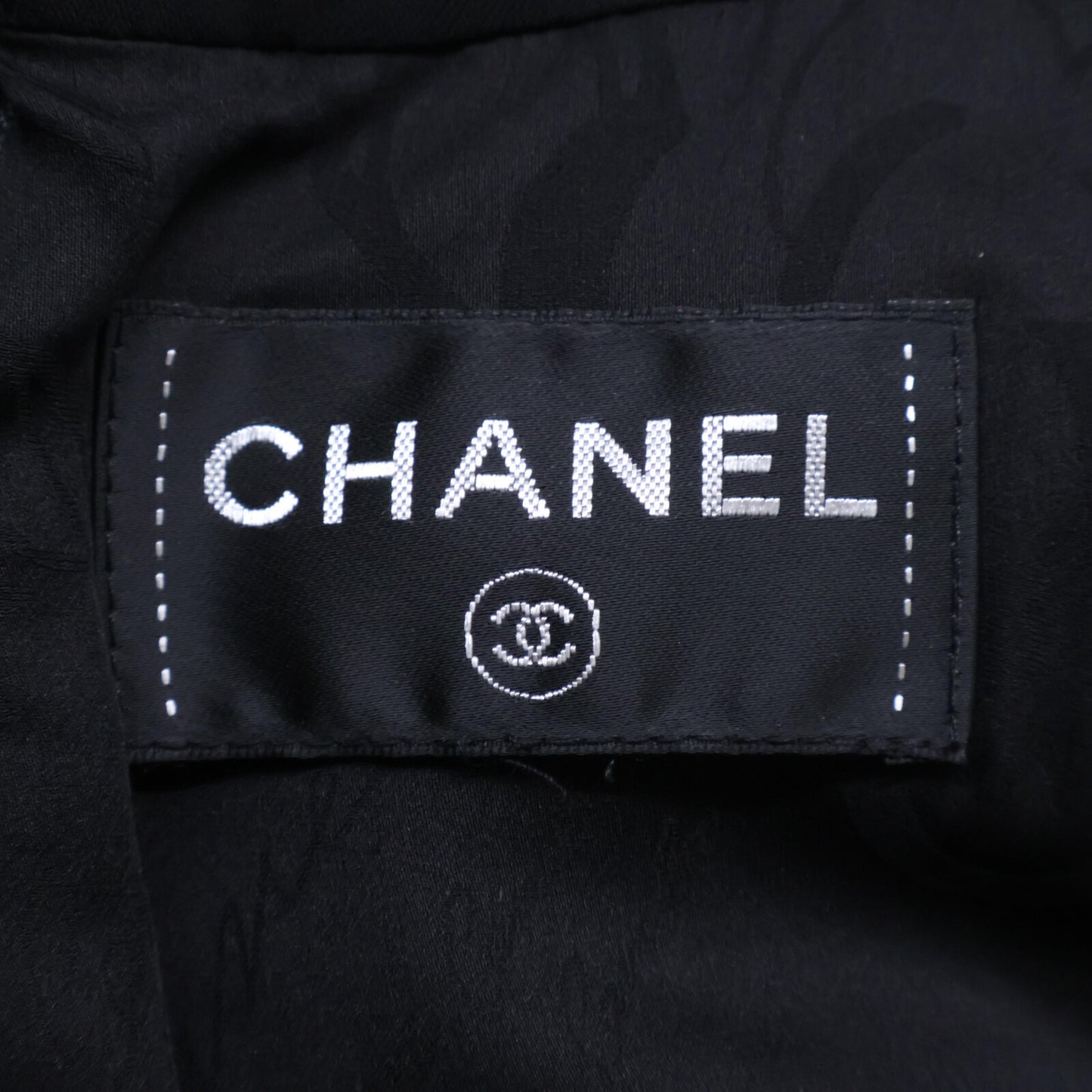 CHANEL シャネル 【美品】16B P54617V37240 ココマークプレート フロントプリーツ ツイード ワンピース 34