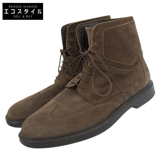 Salvatore Ferragamo サルヴァトーレフェラガモ ウイングチップ チャッカブーツ シューズ メンズ スエード ブラウン 7 NU4502 シューズ 7