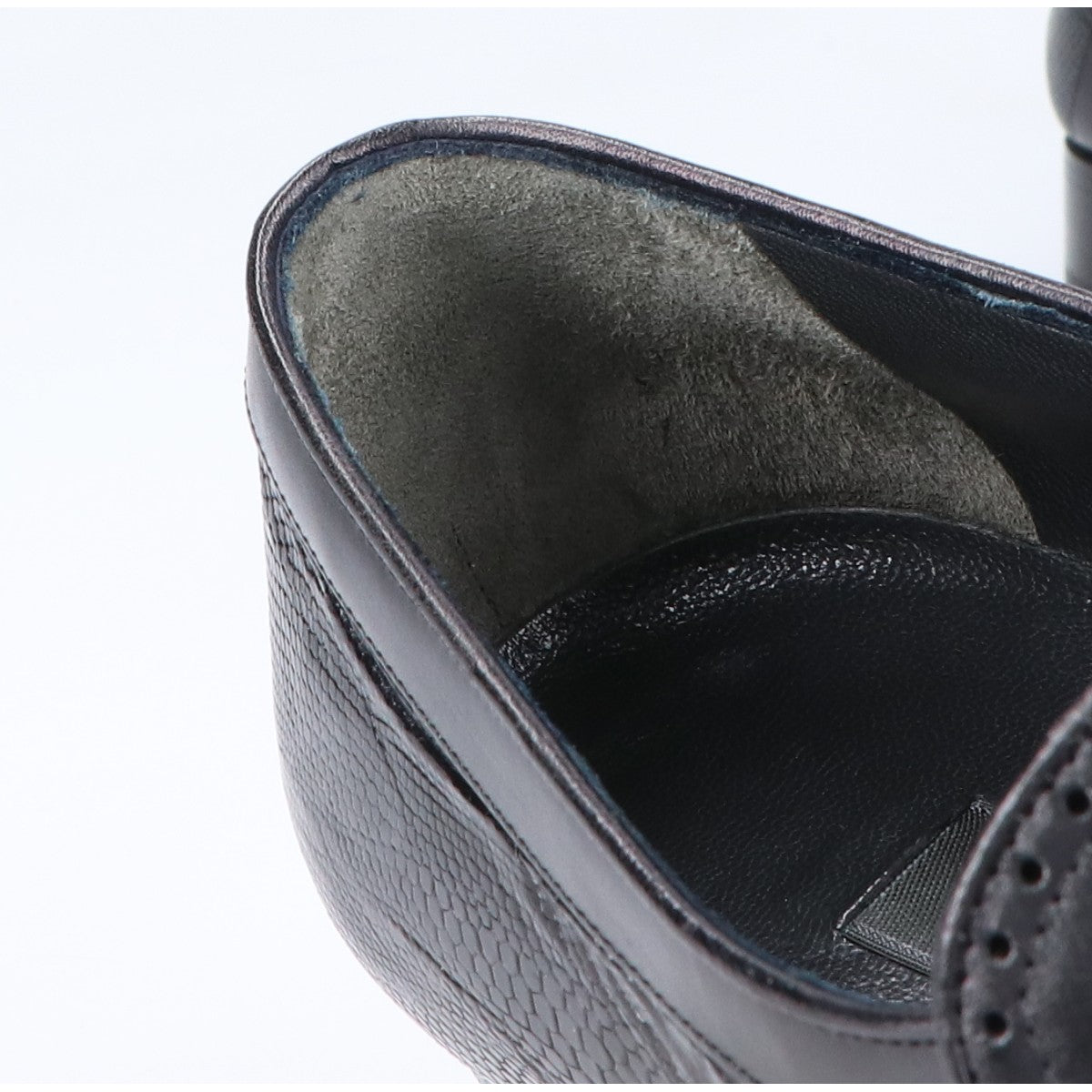 BALLY バリー GALADO-01 ブラック SICOS リザード×レザー ローファー シューズ 6 1/2