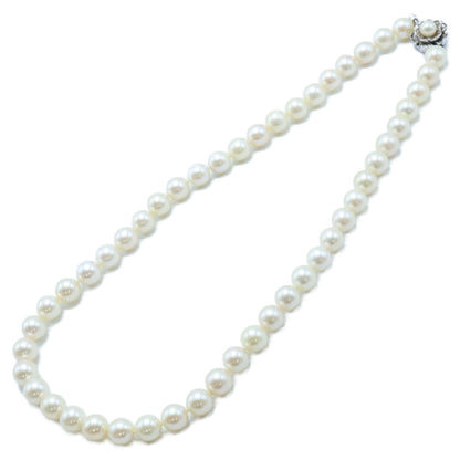 SV925 SV925 SILVER留め具 8mmパール ネックレス